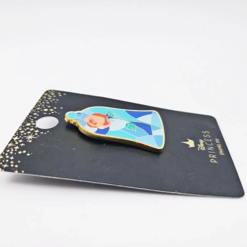 Disney X Loungefly Beauty and the Beast’s Belle Rose Pin